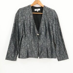 Vintage Patra Evening Jacket Womens Size‎ 10 Holiday Party Event Brocade Size 10